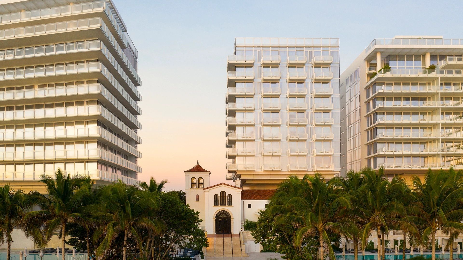 Four Seasons Surf Club Surfside Miami exterior architecture