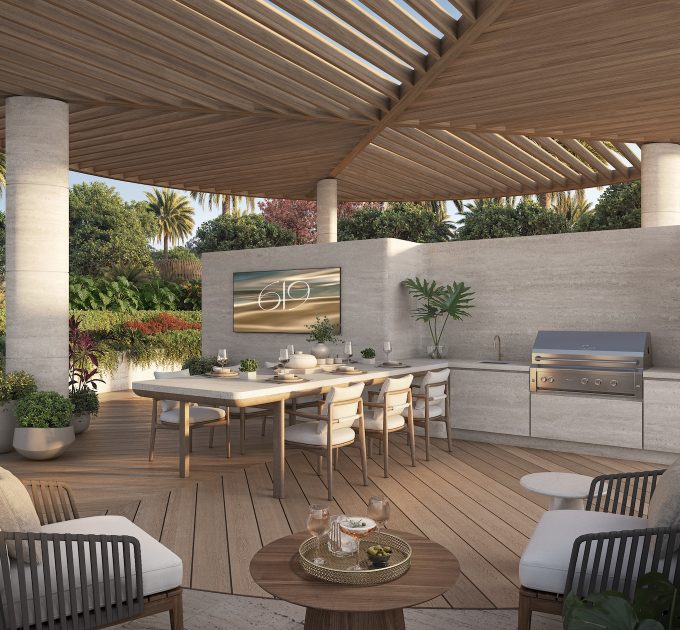 Nobu 619 Brickell - BBQ Area
