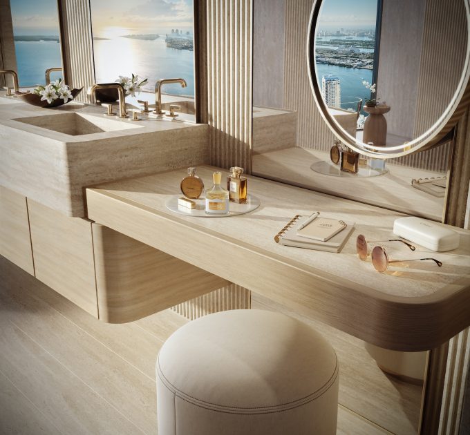 Nobu 619 Brickell - Bathroom Vanity