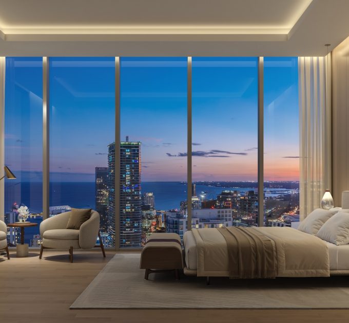 Nobu 619 Brickell - Primary Bedroom