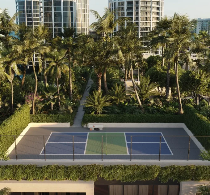 The Well Coconut Grove Amenity_Pickleball