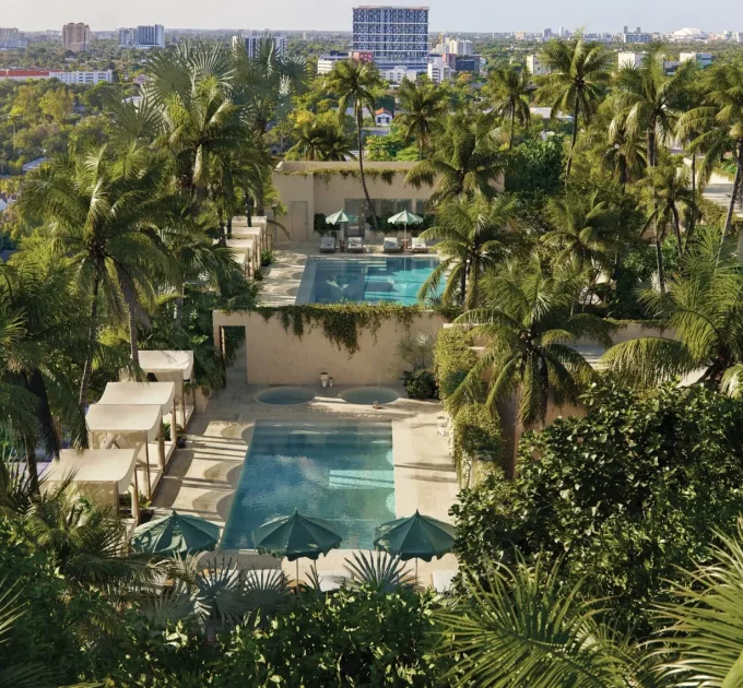 The Well Coconut Grove Amenity_RooftopPoolAerial