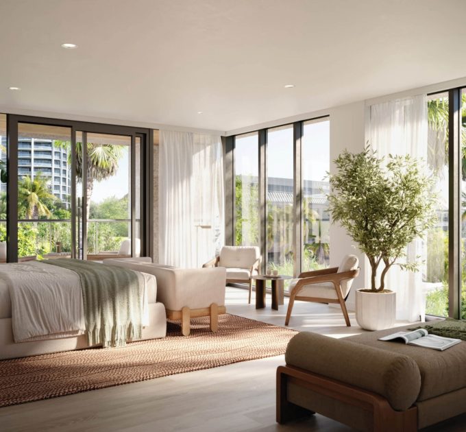 The Well Coconut Grove Residence_TH05_Primary Bedroom